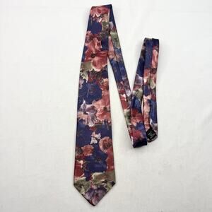 Vintage Haggar Purple Floral Tie